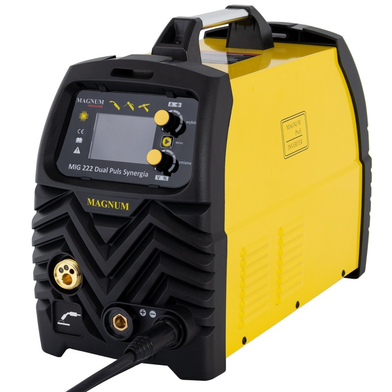 Spawarka inwertorowa Magnum MIG 222DP Synergia LCD
