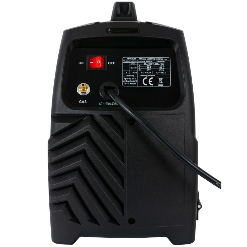 Spawarka inwertorowa Magnum MIG 222DP Synergia LCD