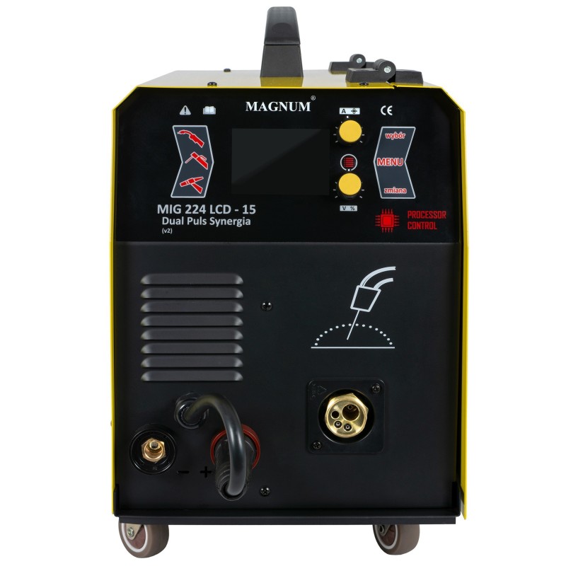 Spawarka inwerter MIG 224/15 LCD Dual Pulse Magnum