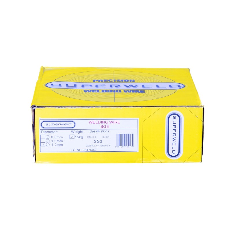 Drut spawalniczy 1,2 15kg SG3 MIG/MAG Superweld