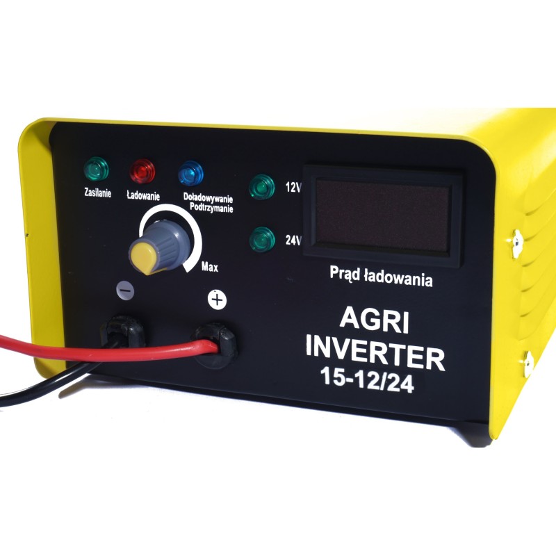 Prostownik INVERTEROWY MAGNUM AGRI 15 12/24V AUTOMATIC