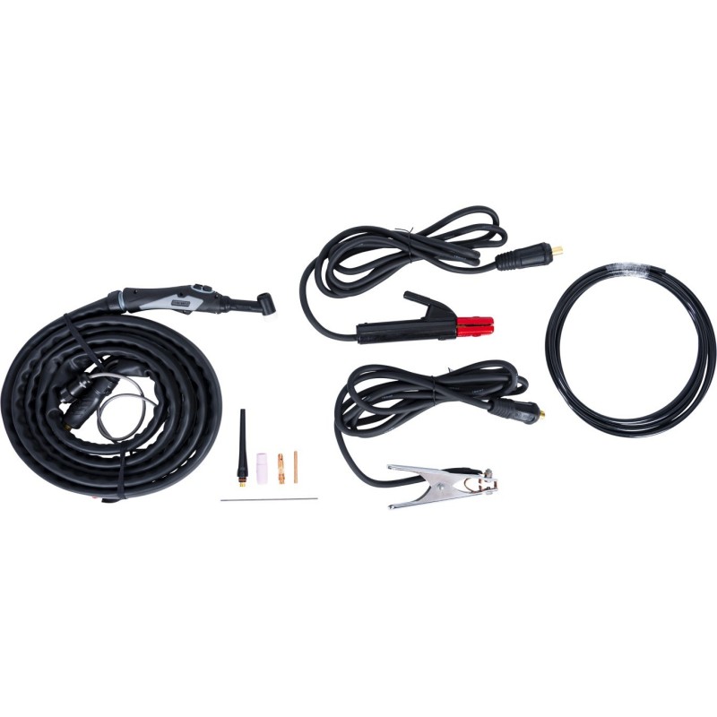 Spawarka inwertorowa TIG THF 238 LCD AC/DC PRO MAGNUM w zestawie uchwyt TIG z regulacją prądu spawania w rękojeści