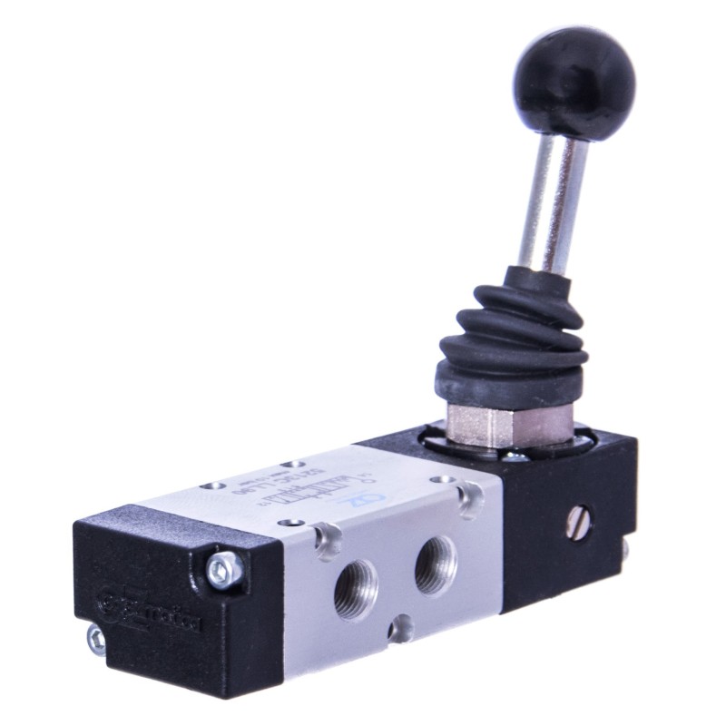 ZAWÓR PNEUMATYCZNY 5213C LL90 5/3 G1/8 Z DŹWIGNIĄ
