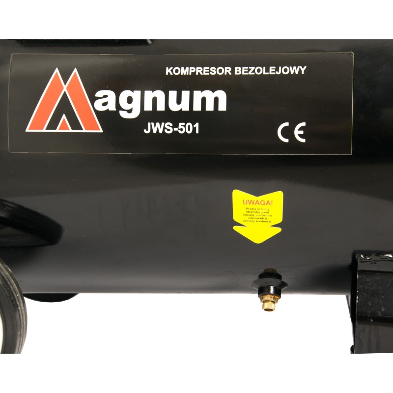 Kompresor bezolejowy z wyposażeniem MAGNUM JWS-501 