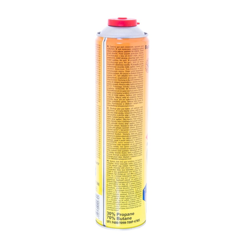 Kartusz gazowy ElicoTech 600ml/338g gwint 7/16
