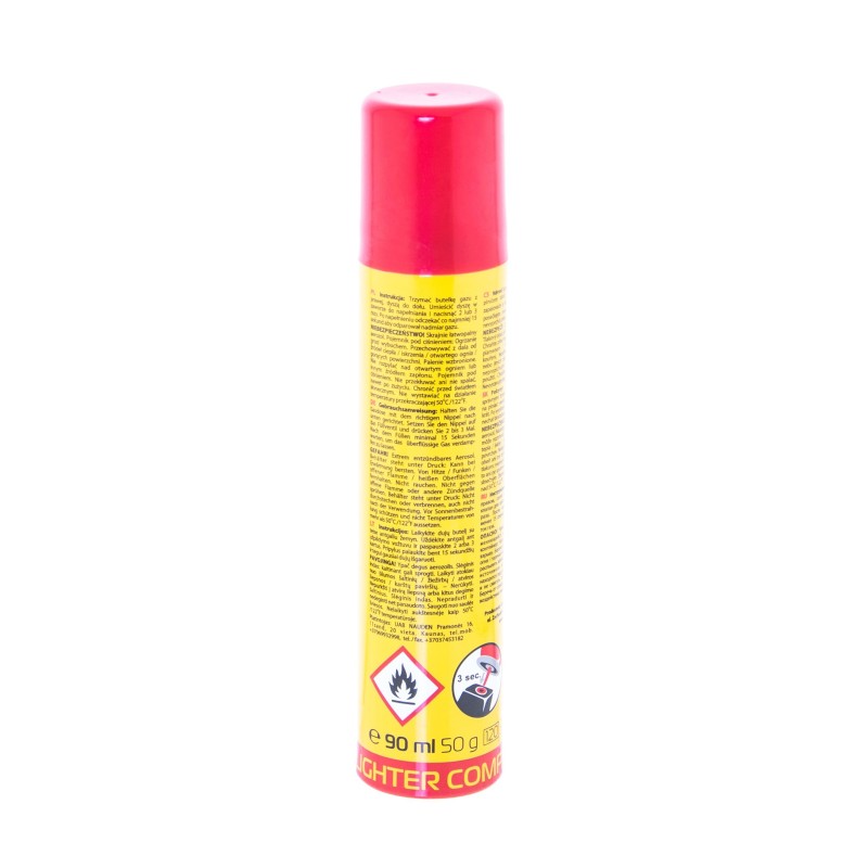 Gaz do zapalniczek propan-butan 90 ml 50g EliCo