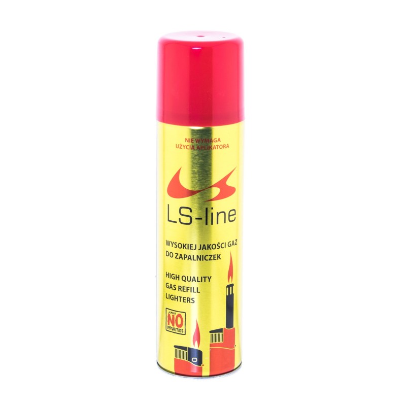 Gaz do zapalniczek propan-butan 250ml 139g LS-Line