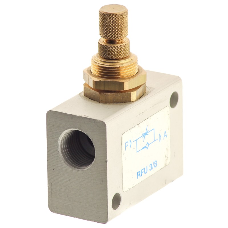 Zawór dławiąco-zwrotny pneumatyczny AIGNEP 8850-1/8"