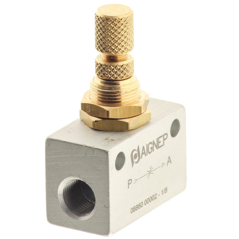 Zawór dławiący pneumatyczny AIGNEP 8860-1/8"