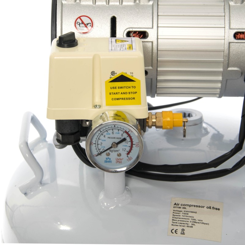 Kompresor bezolejowy MAGNUM DT-750/30