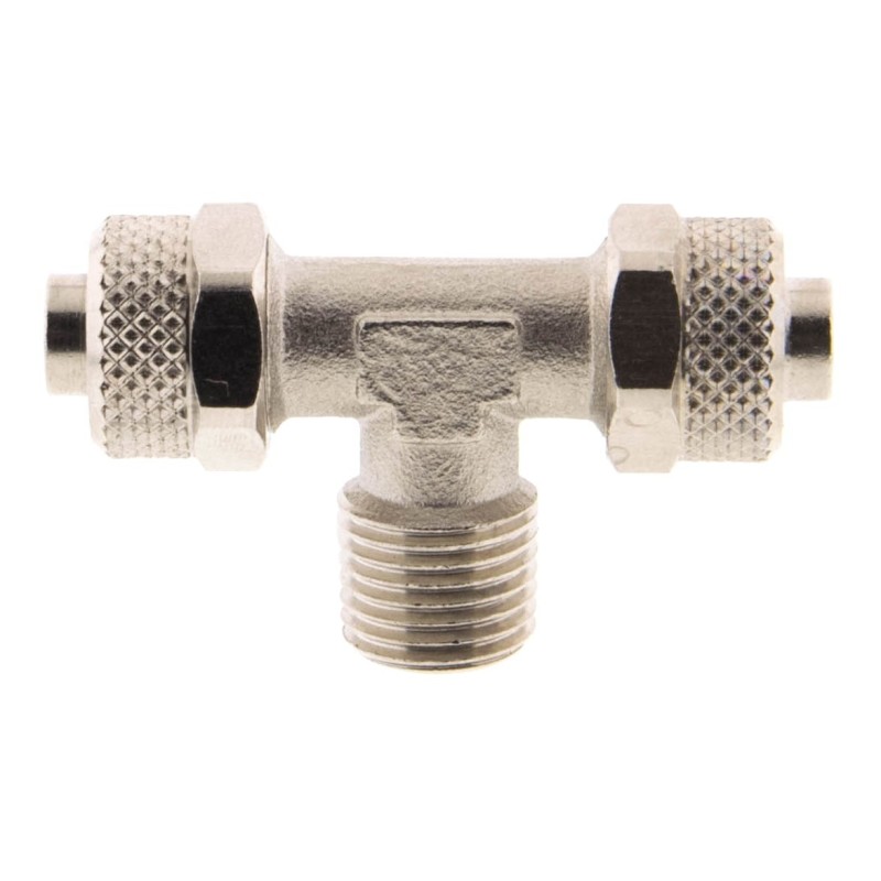 Złączka pneumatyczna trójnik skręcany 1/4 10x8 mm