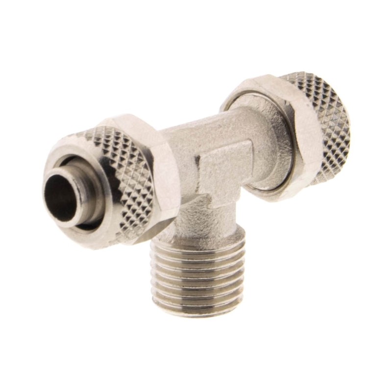 Złączka pneumatyczna trójnik skręcany 1/4 10x8 mm