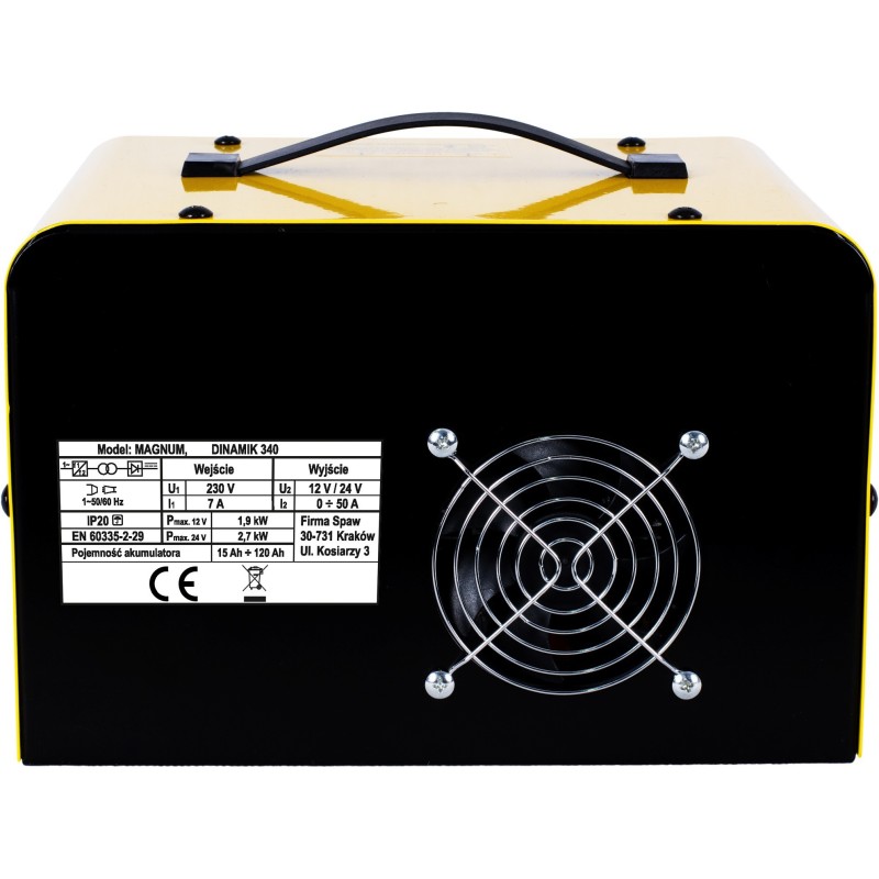 Inwerterowy prostownik z rozruchem MAGNUM DINAMIK 340 12V / 24V
