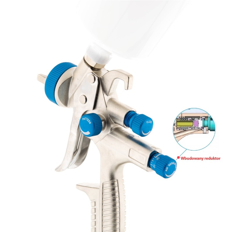 Pistolet lakierniczy MAGNUM BS10G HVLP 1.3