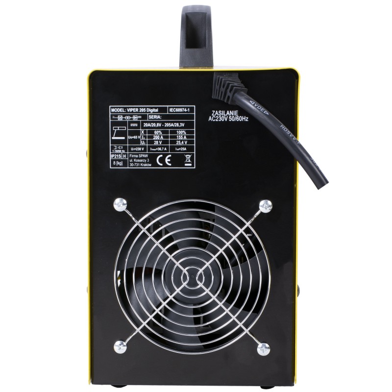 Spawarka inwerterowa MMA MAGNUM VIPER 205 D