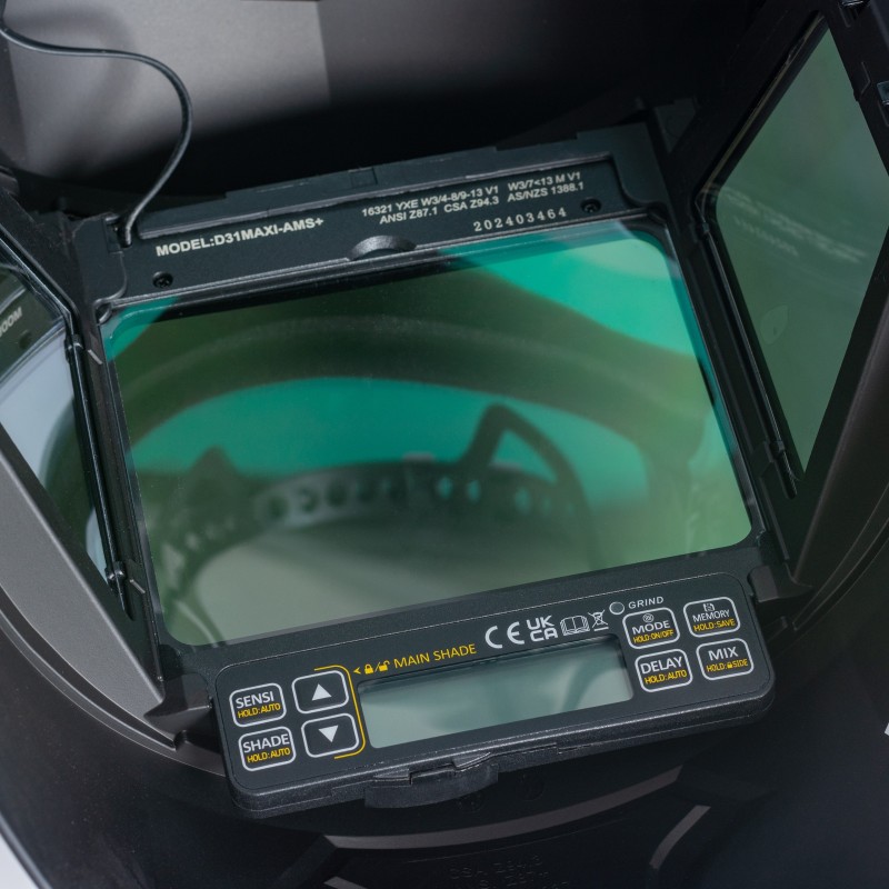 Profesjonalna przyłbica automatyczna Magnum Panorama 3D LCD TrueView+  