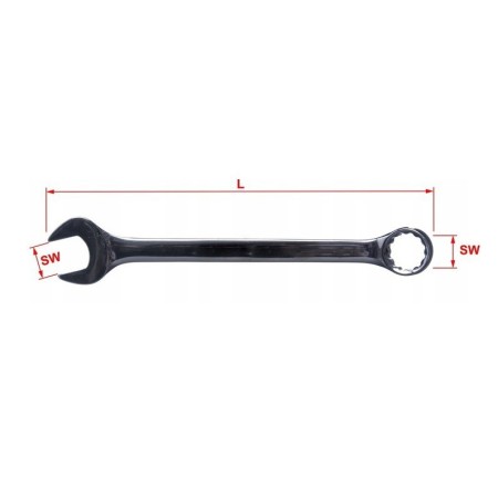 KLUCZ PŁASKO - OCZKOWY 28 MM