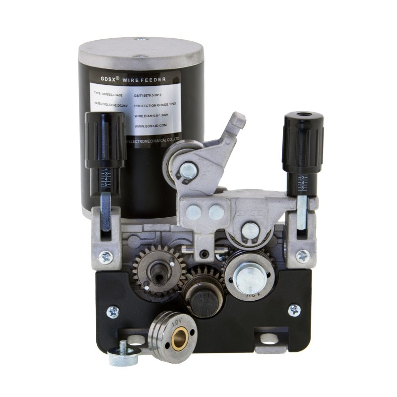 Podajnik drutu 4-rolkowy 24V DC lewy Magnum 4x4 (MIG 285/290V2/330V2/350V2/500V2)