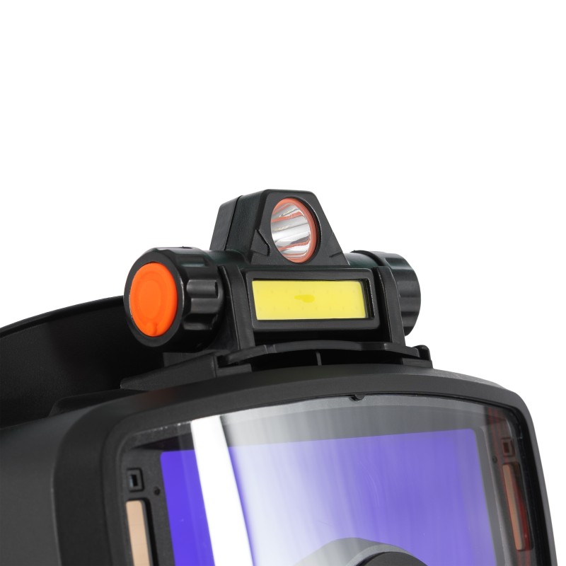 Automatyczne gogle spawalnicze MAGNUM RG30-LCD z osłona twarzy i lampką