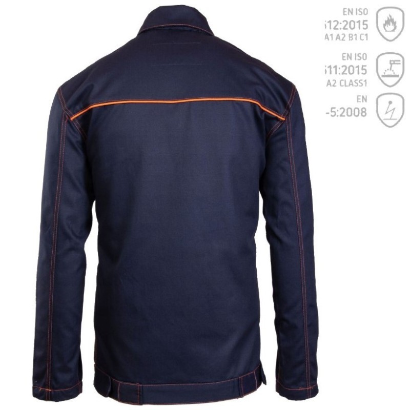 Bluza spawalnicza Brixton Profflam Antistatic r. 50 trudnopalna (dla spawacza)