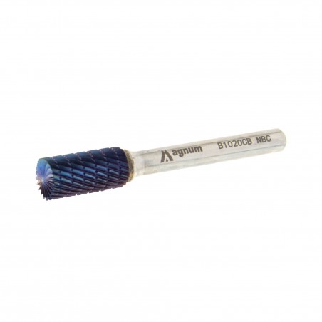 Pilnik obrotowy walcowo - czołowy MAGNUM B/10/NBC NANO BLUE