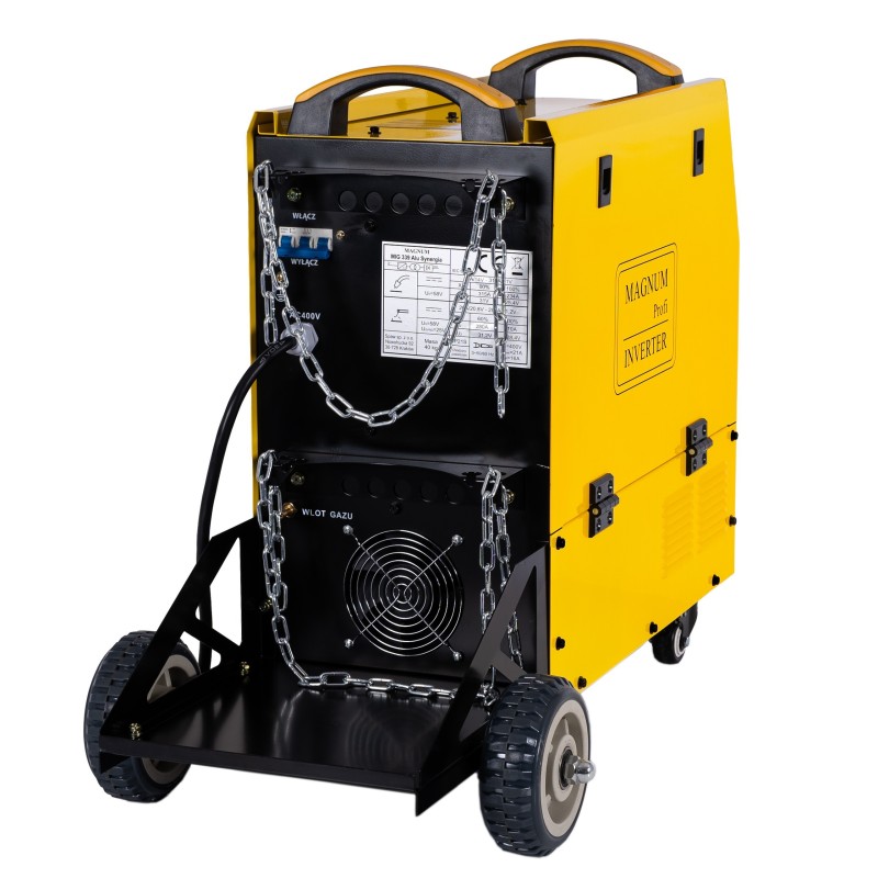 Spawarka inwerterowa Magnum MIG 339 ALU SYNERGIA LCD 315A/60% 400V MB24/3