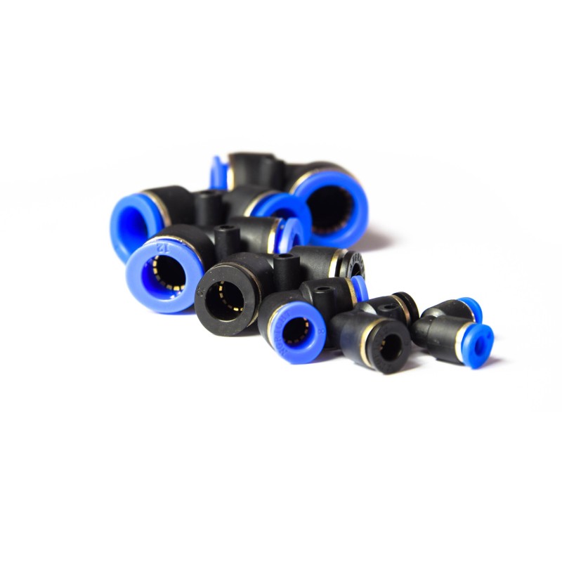 ZŁĄCZKA WTYKOWA KĄTOWA ŁĄCZNIK KOLANO WĄŻ 10MM SPV