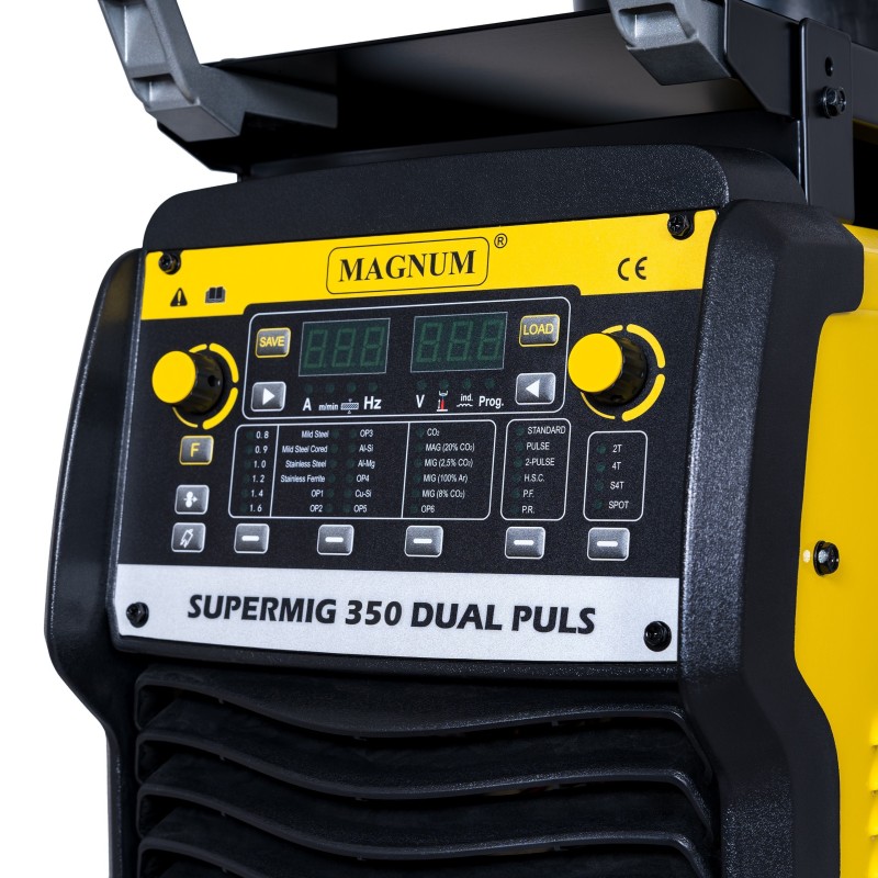 Spawarka inverterowa MAGNUM SUPERMIG 350 DUAL PULS SYNERGIA 350A/100%, 400V