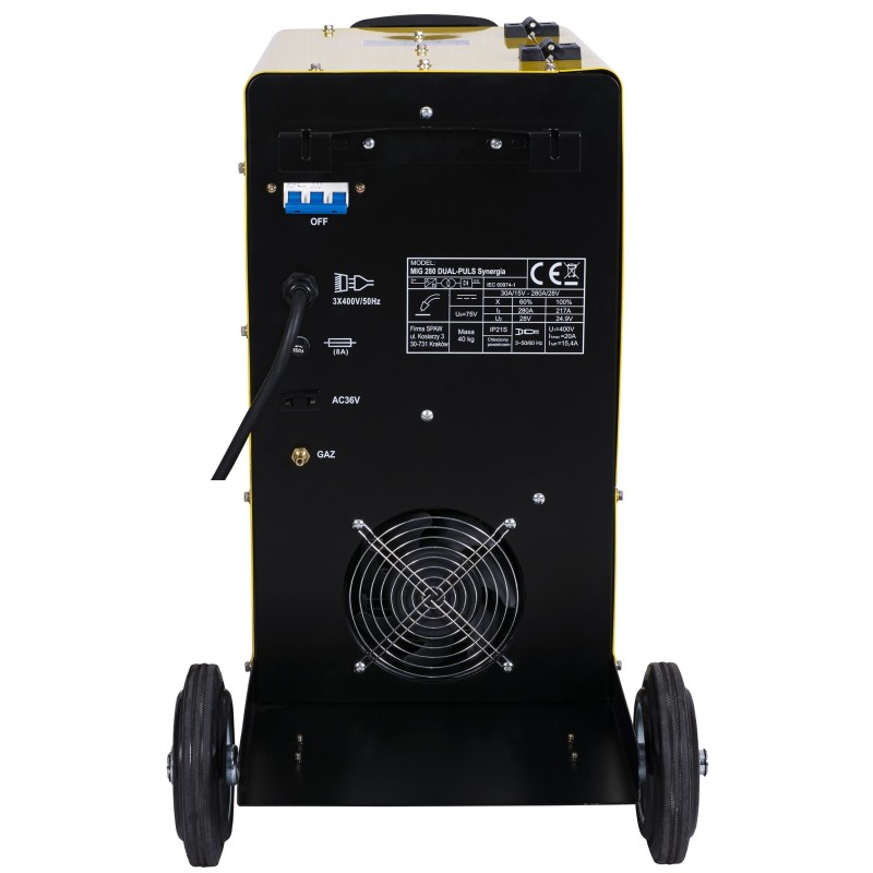 Półautomat spawalniczy MAGNUM MIG/MAG 280 LV DUAL PULS SYNERGIA