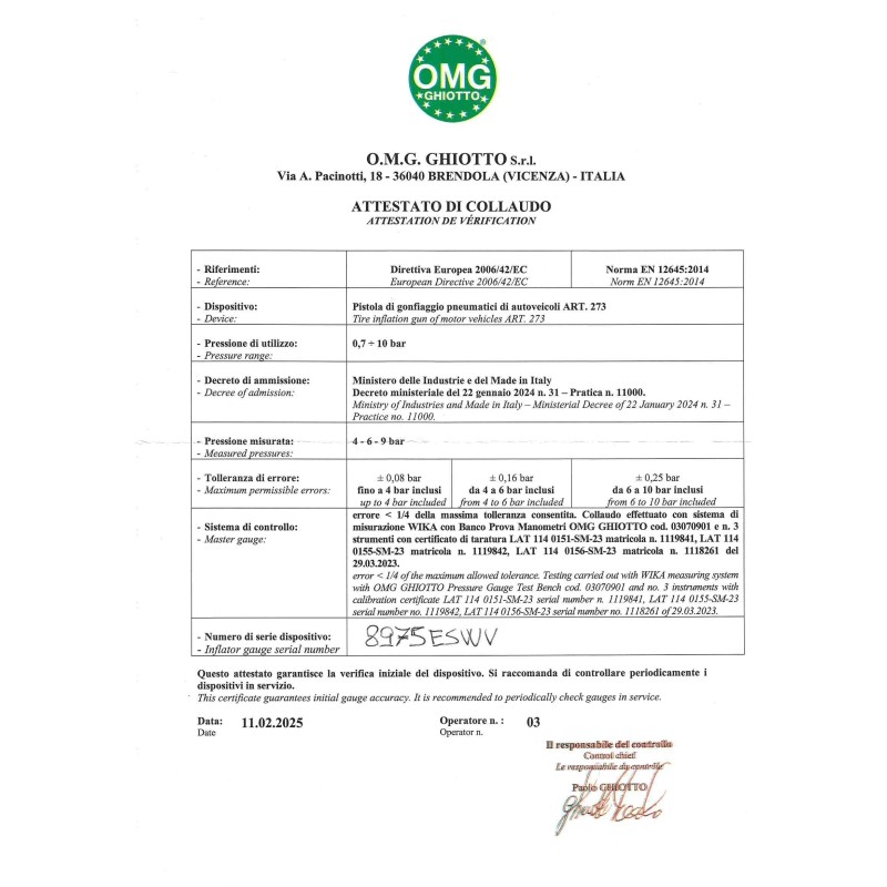 Pistolet do pompowania wzorcowany MAGNUM 63-CERT