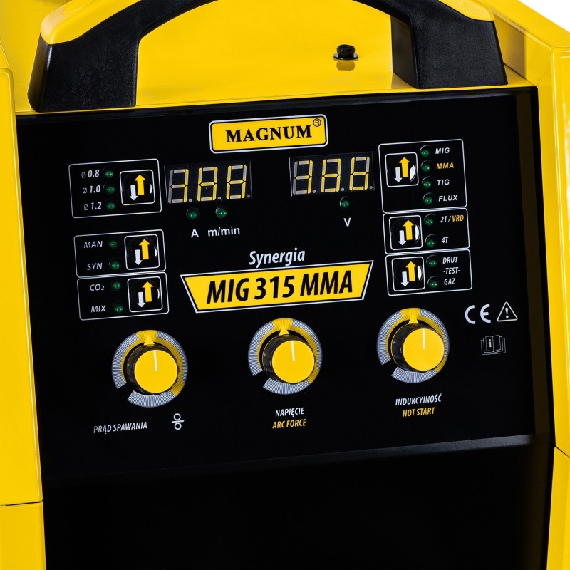 Półautomat spawalniczy MIG/MAG 315 MMA SYNERGIA MAGNUM