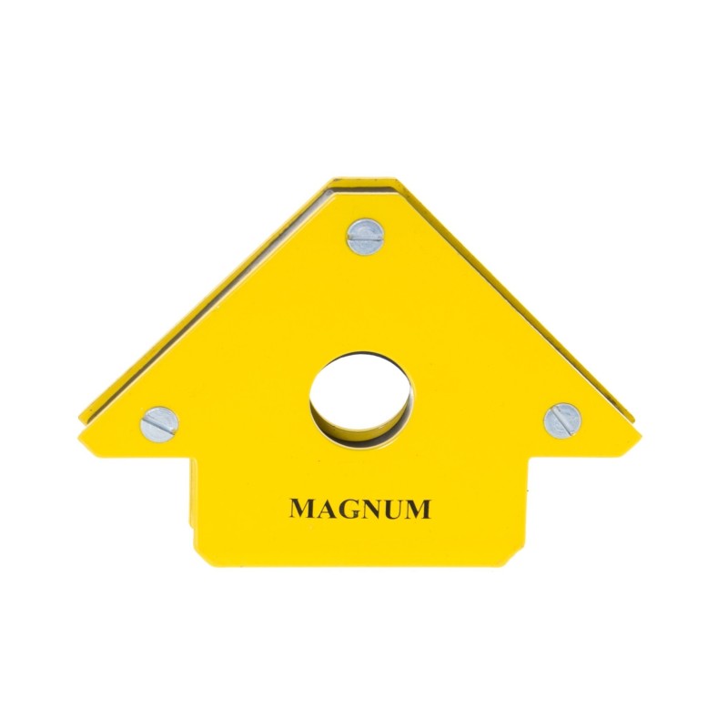 Spawalniczy kątownik magnetyczny trójkąt M3 20kg MAGNUM 45' 90' 135'