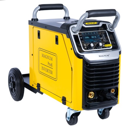 Półautomat spawalniczy MAGNUM MIG 221 DUAL PULS SYNERGIA 4x4 15kg 200A/60%