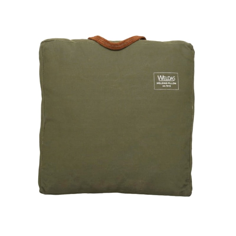 Poduszka ochronna spawalnicza zielona WELDAS 44-7910 50X50X8 KEVLAR
