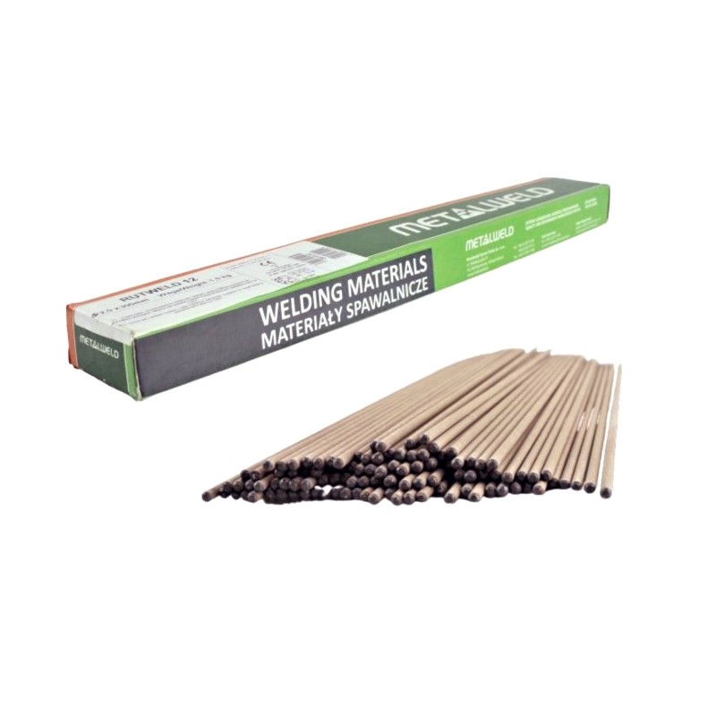 Elektrody rutylowe różowe Metalweld Rutweld 12 2,0 mm 1 kg 6013