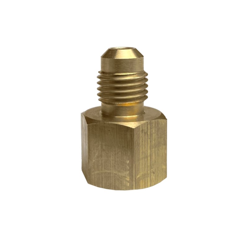 Redukcja do azotu 1/4"GW X 1/4 GZ SAE (7/16" UNF GZ) klimatyzacja 