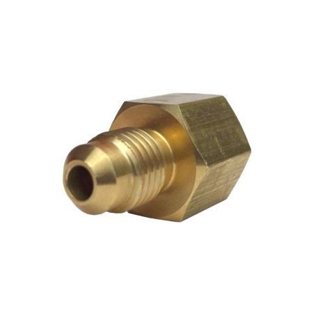 Redukcja do azotu 1/4"GW X 1/4 GZ SAE (7/16" UNF GZ) klimatyzacja 