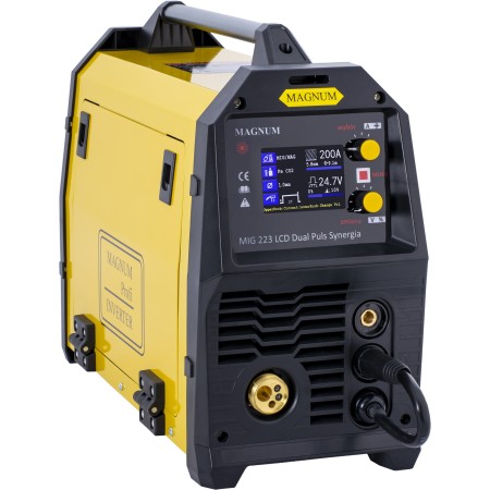 Półautomat spawalniczy MAGNUM MIG/MAG 223 LCD DUAL PULS SYNERGIA