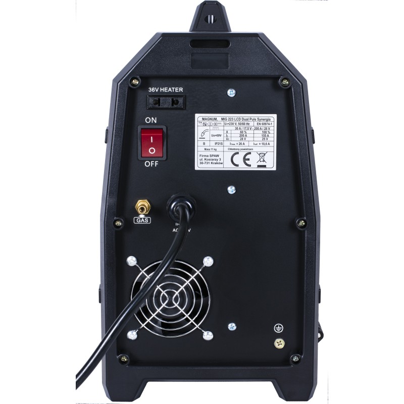 Półautomat spawalniczy MAGNUM MIG/MAG 223 LCD DUAL PULS SYNERGIA