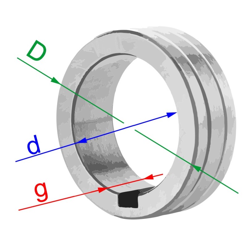 Rolka podająca do stali 1,2/1,6 NBC Magnum V-kształtna stal