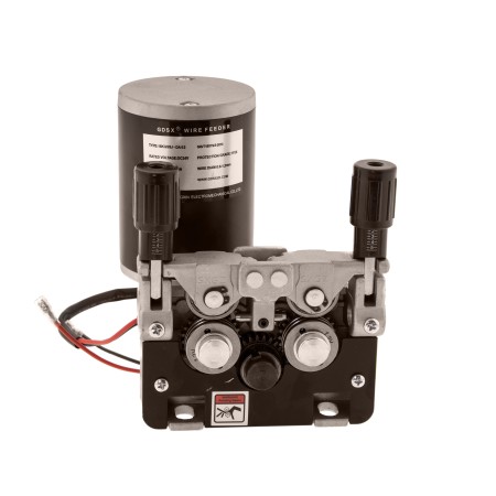 Podajnik drutu 4-rolkowy 24V DC lewy Magnum 4x4 MIG 500 V2 70W 2-24 m/min