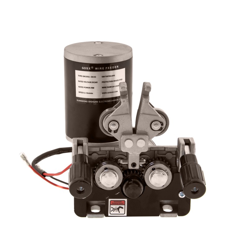 Podajnik drutu 4-rolkowy 24V DC lewy Magnum 4x4 MIG 500 V2 70W 2-24 m/min