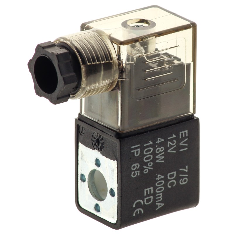 Cewka do elektrozaworu z wtyczką MSD-12V DC