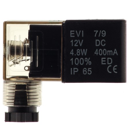 Cewka do elektrozaworu z wtyczką MSD-12V DC