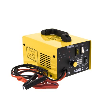 Prostownik inwerterowy MAGNUM AGRI 20 V2 12/24V 20A 230V PB/AGM-GEL/LiFePO4