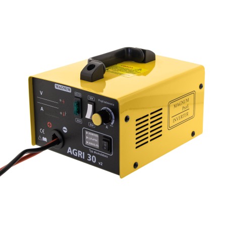 Prostownik inwerterowy MAGNUM AGRI 30 V2 12/24V 30A 230V PB/AGM-GEL/LiFePO4