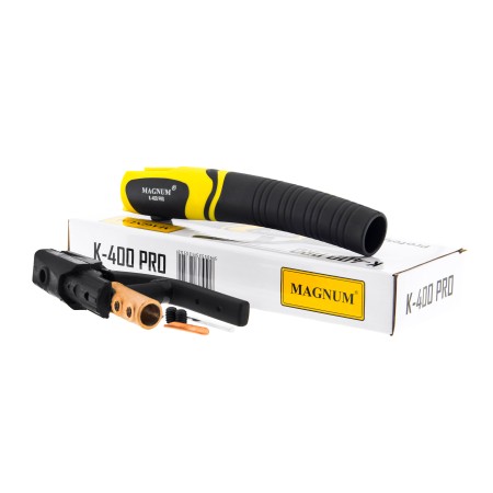 Uchwyt elektrody ergonomiczny K-400 PRO 400A MAGNUM PROFESJONALNY 