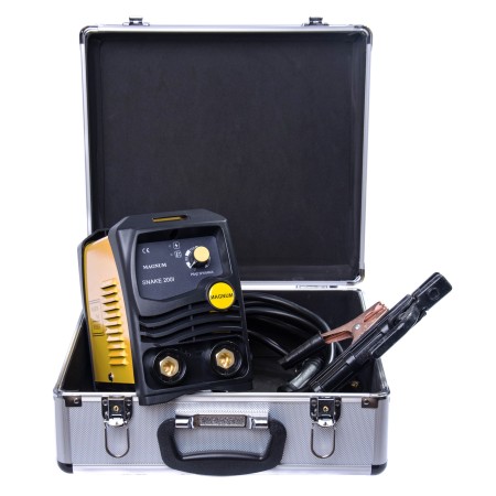 SPAWARKA INWERTEROWA MMA MAGNUM SNAKE200I ZESTAW 1