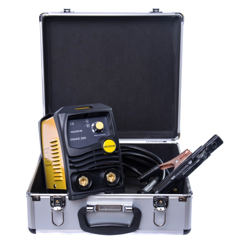 SPAWARKA INWERTEROWA MMA MAGNUM SNAKE200I ZESTAW 1