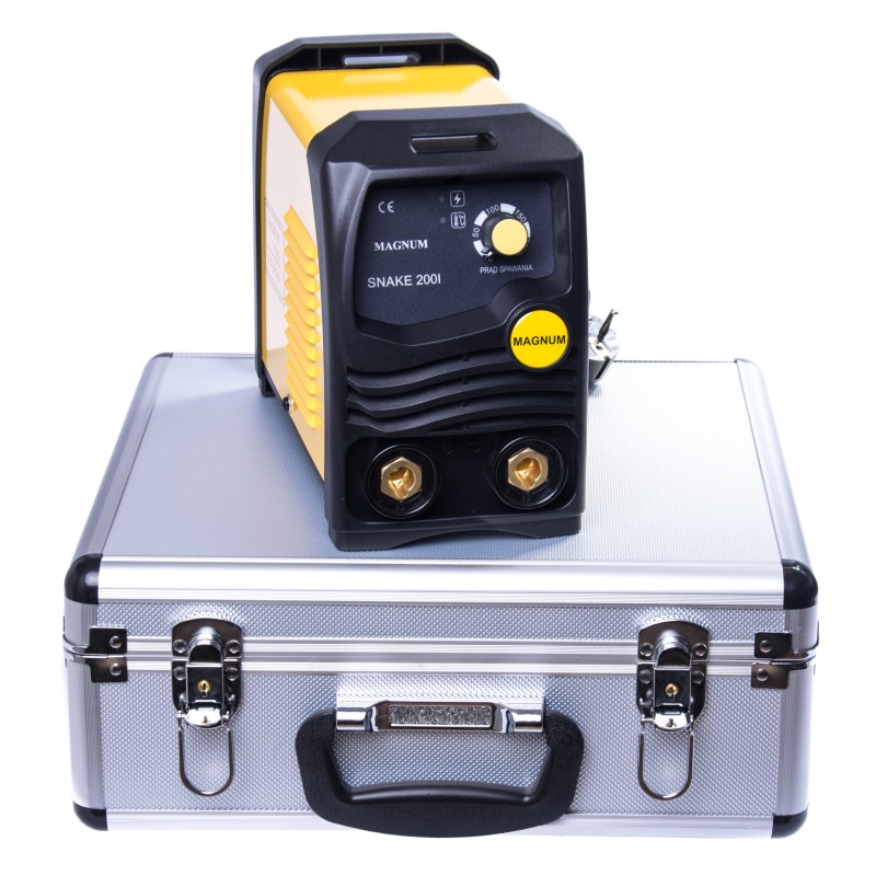 SPAWARKA INWERTEROWA MMA MAGNUM SNAKE200I ZESTAW 1